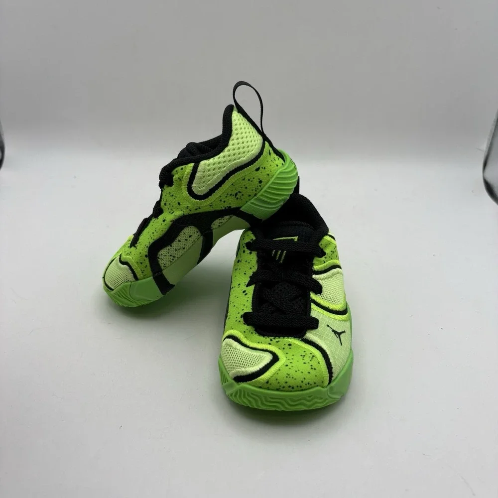 New Nike Jordan Tatum 3 Baby/Toddler Shoes Green Black Size 5C Sneaker